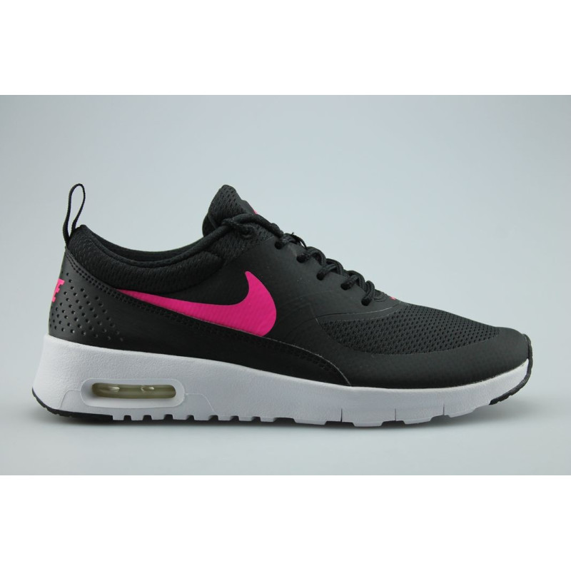 nike air max thea femme noir et rose