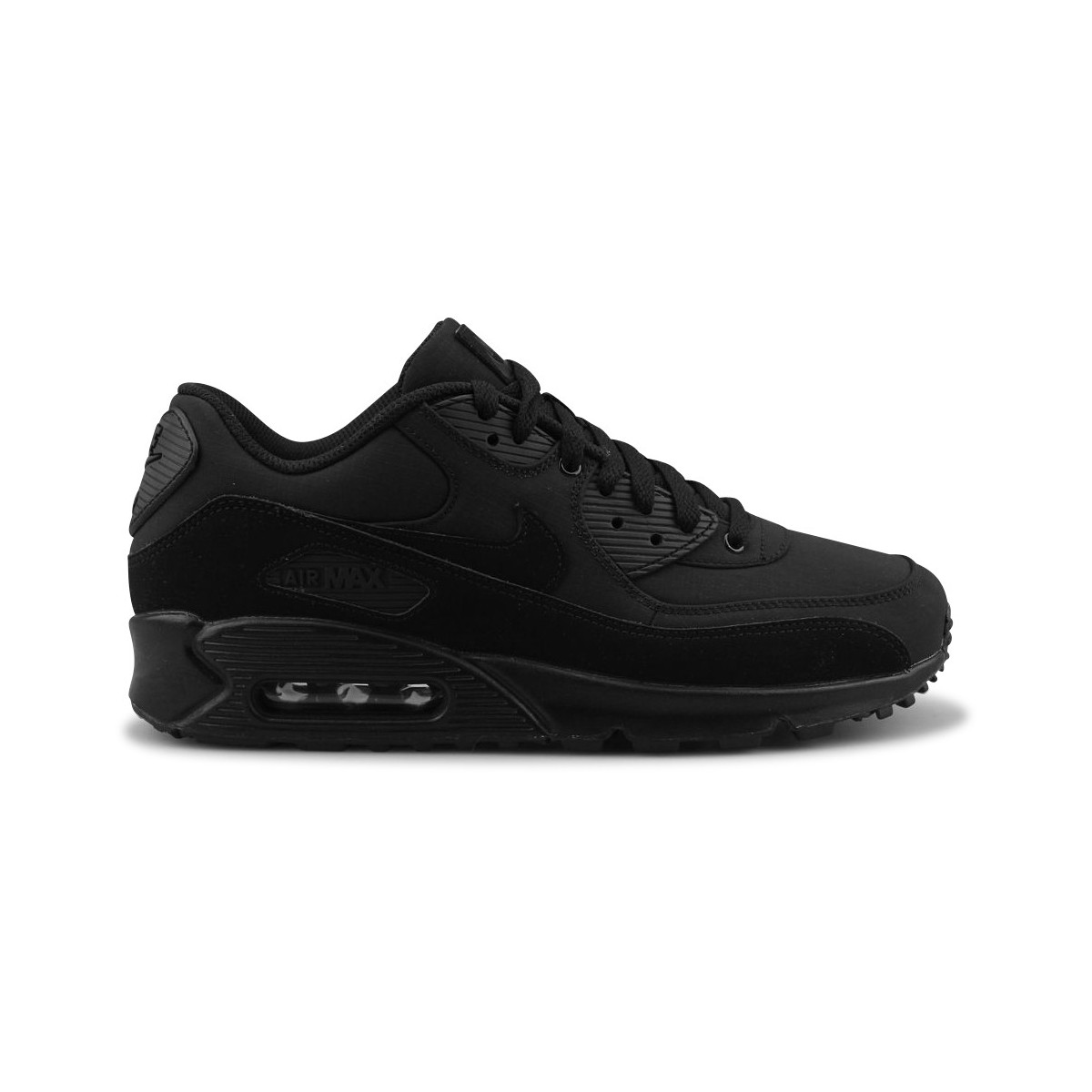 nike - basket - homme - air max 90 essential 74 - noir rouge nike - basket - homme - air max 90 essential 74 - noir rouge
