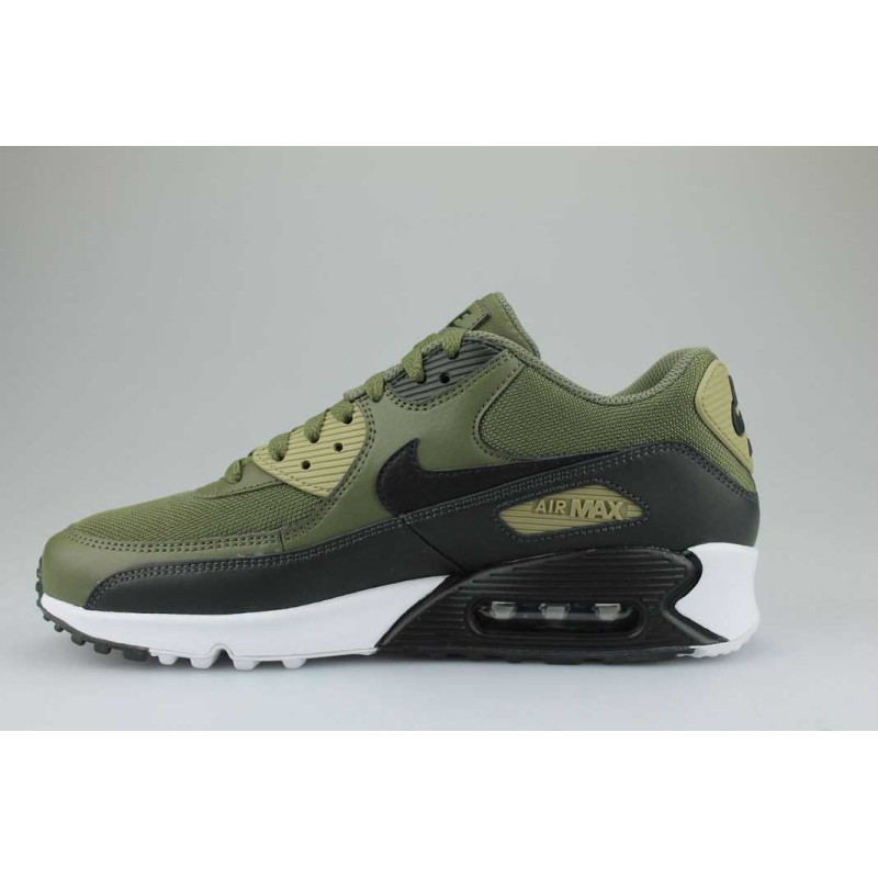 Nike Air Max 90 Essential Kaki Noir AJ1285-201 | Street Shoes Addict ... MAX 90 ESSENTIAL KAKI; NIKE ...