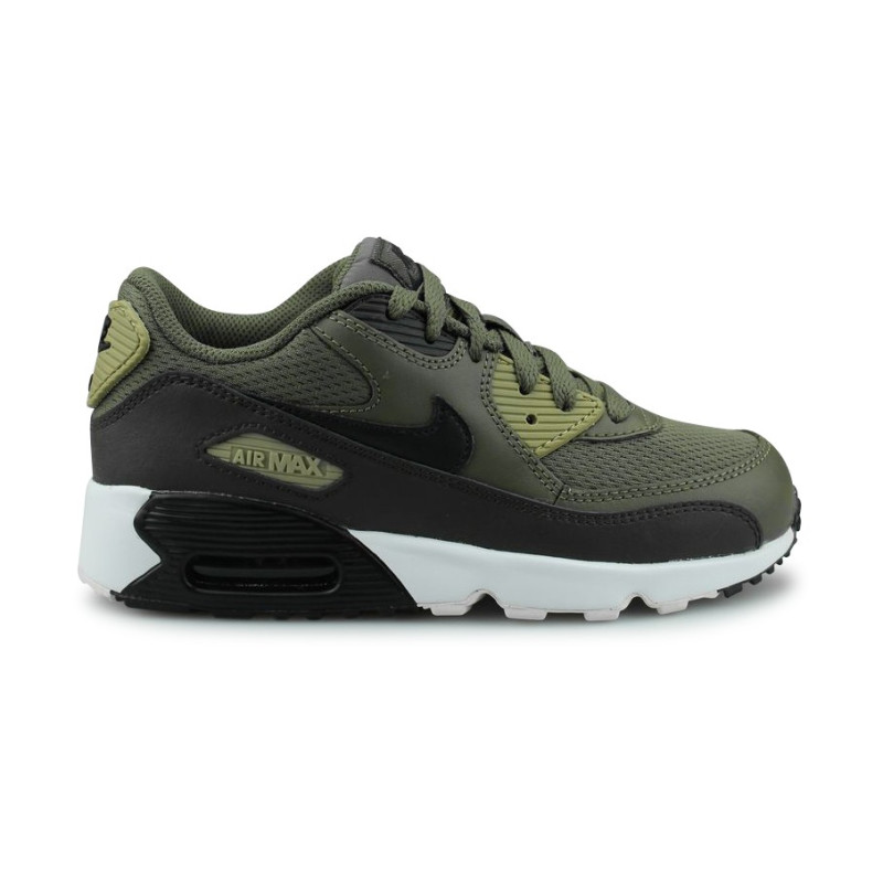 Nike Air Max 90 Mesh Kaki Enfant 833420-201 | Street Shoes Addict NIKE ...