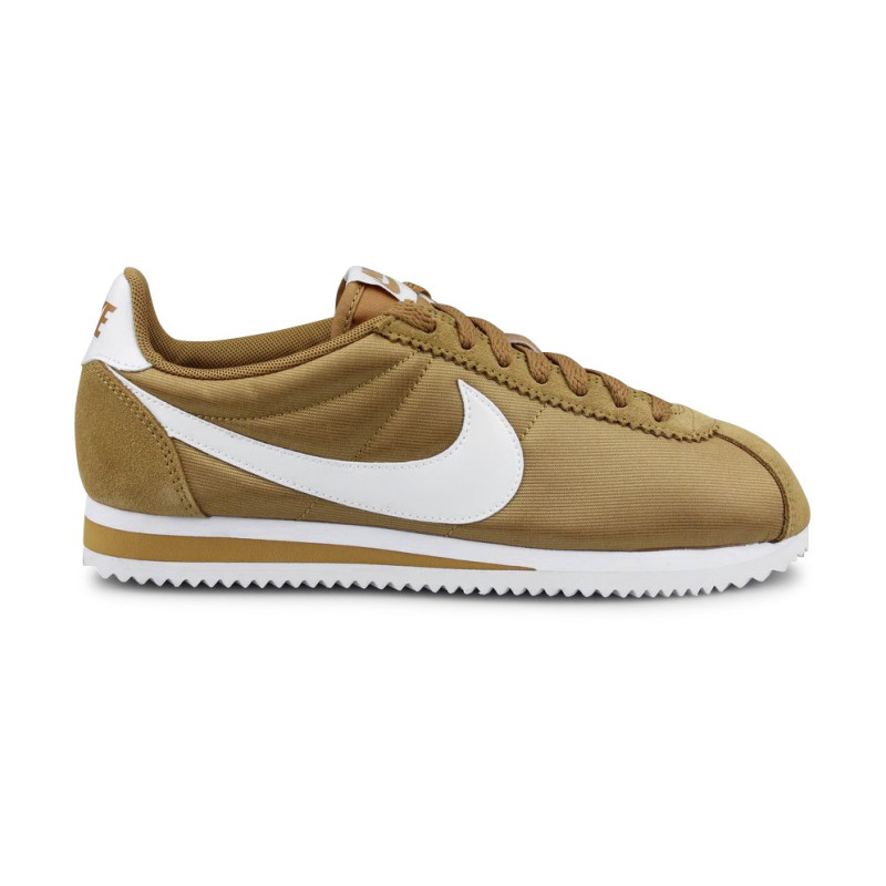 nike cortez nylon femme brun