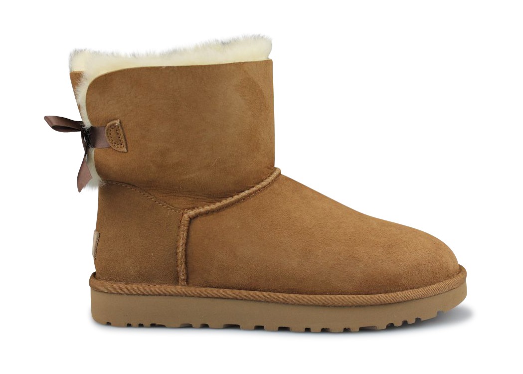 Ugg W Mini Bailey Bow 2 Marron