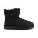 Ugg W Mini Bailey Button 2 Noir