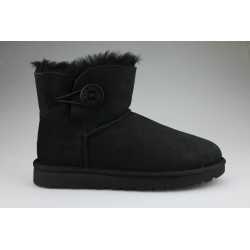 Ugg W Mini Bailey Button 2 Noir