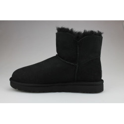 Ugg W Mini Bailey Button 2 Noir