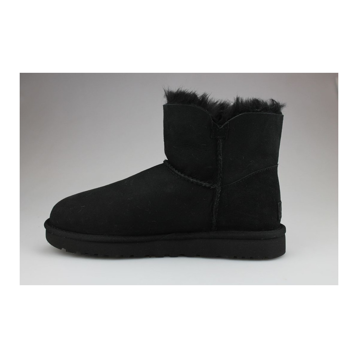 Ugg W Mini Bailey Button 2 Noir