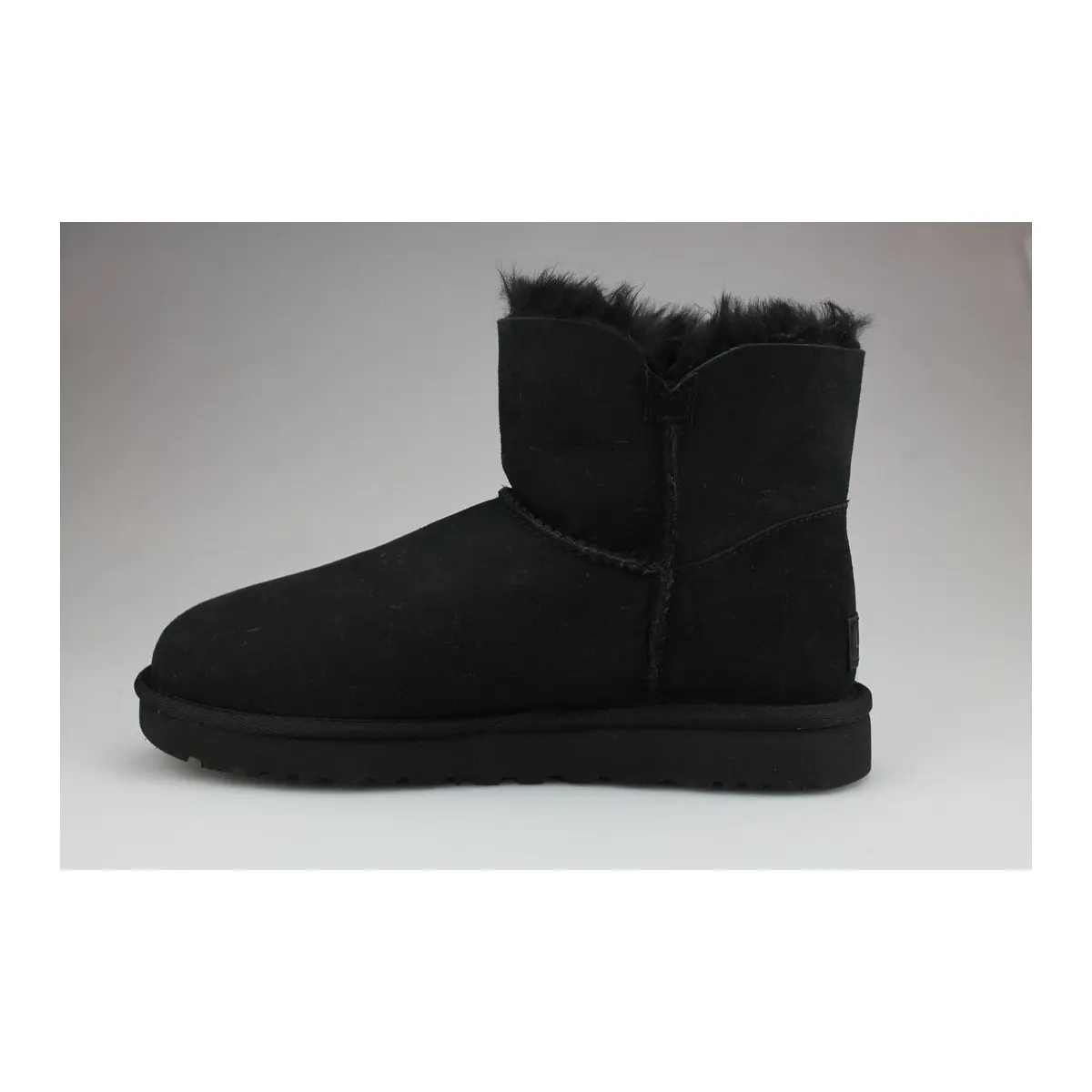 Ugg W Mini Bailey Button 2 Noir