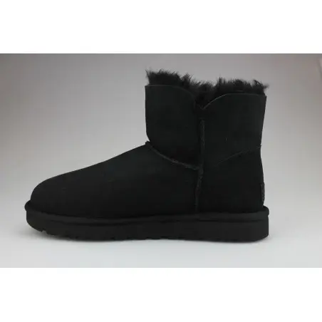 Ugg W Mini Bailey Button 2 Noir