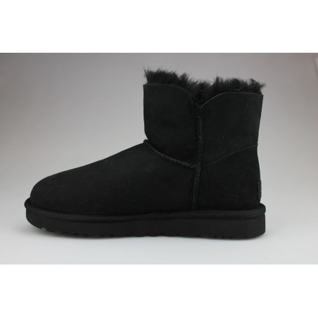 Ugg W Mini Bailey Button 2 Noir