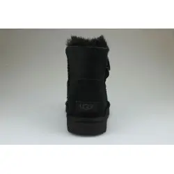 Ugg W Mini Bailey Button 2 Noir