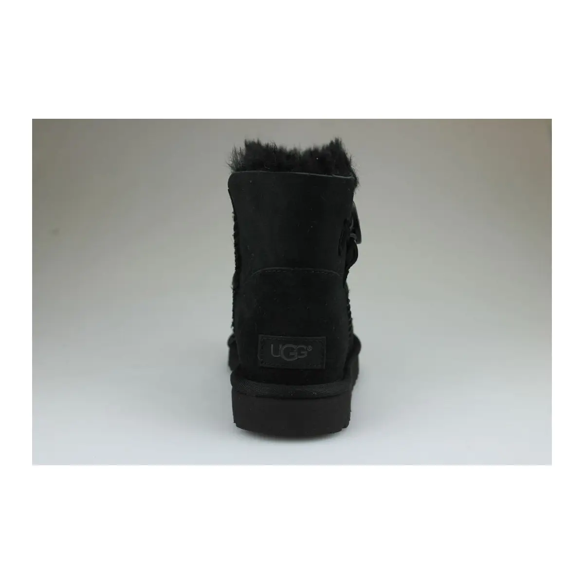 Ugg W Mini Bailey Button 2 Noir