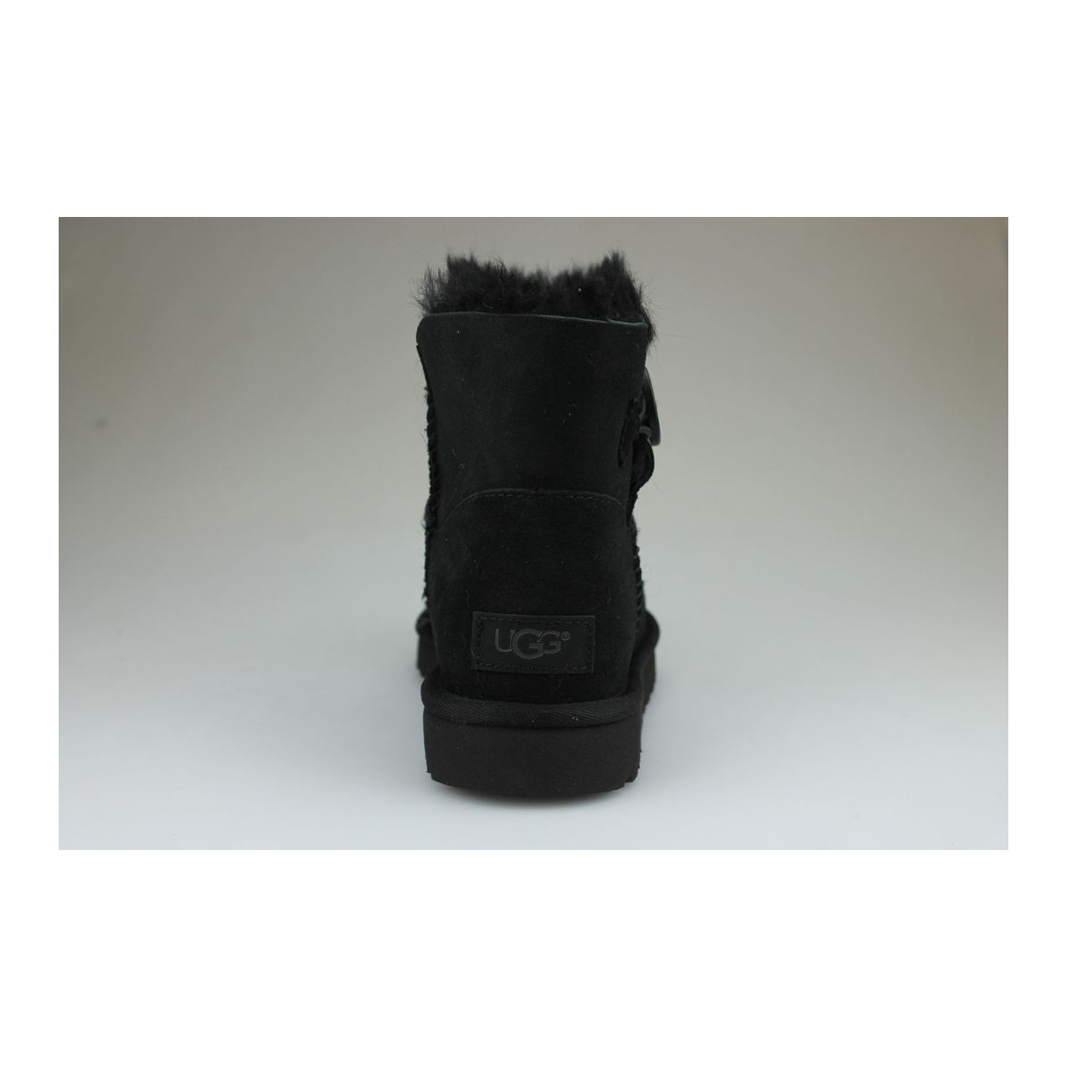 Ugg W Mini Bailey Button 2 Noir