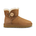 Ugg W Mini Bailey Button 2 Marron