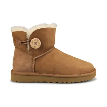 Ugg W Mini Bailey Button 2 Marron