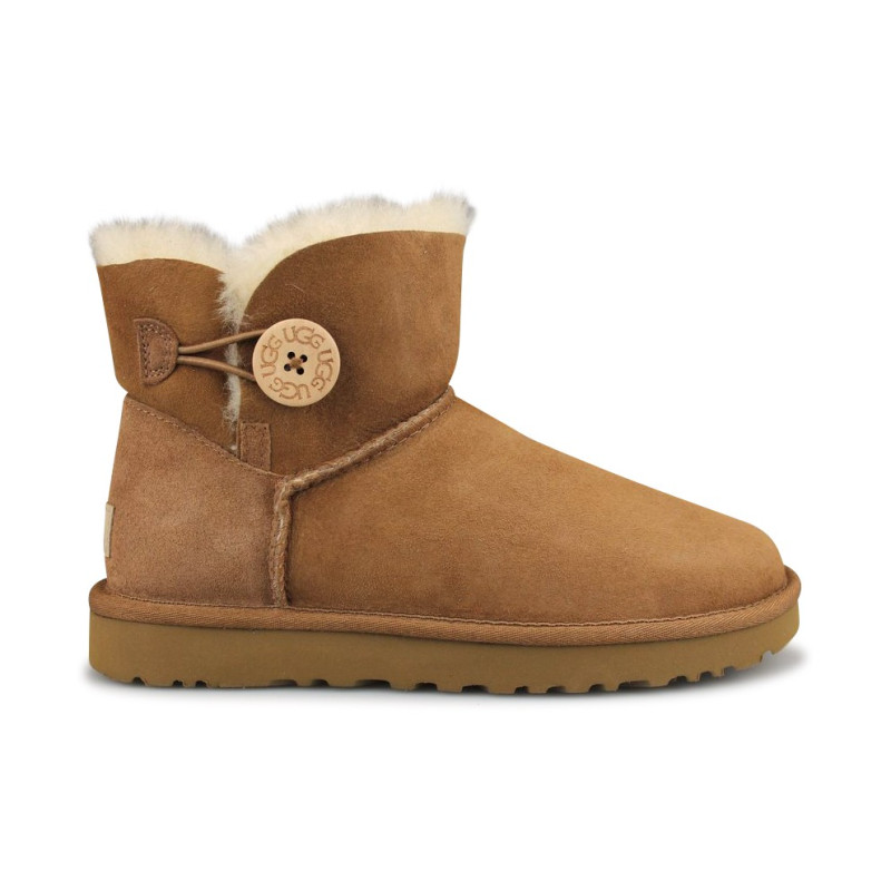 Ugg W Mini Bailey Button 2 Marron