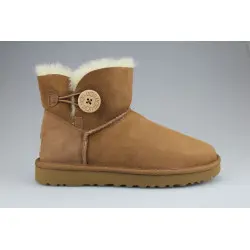Ugg W Mini Bailey Button 2 Marron