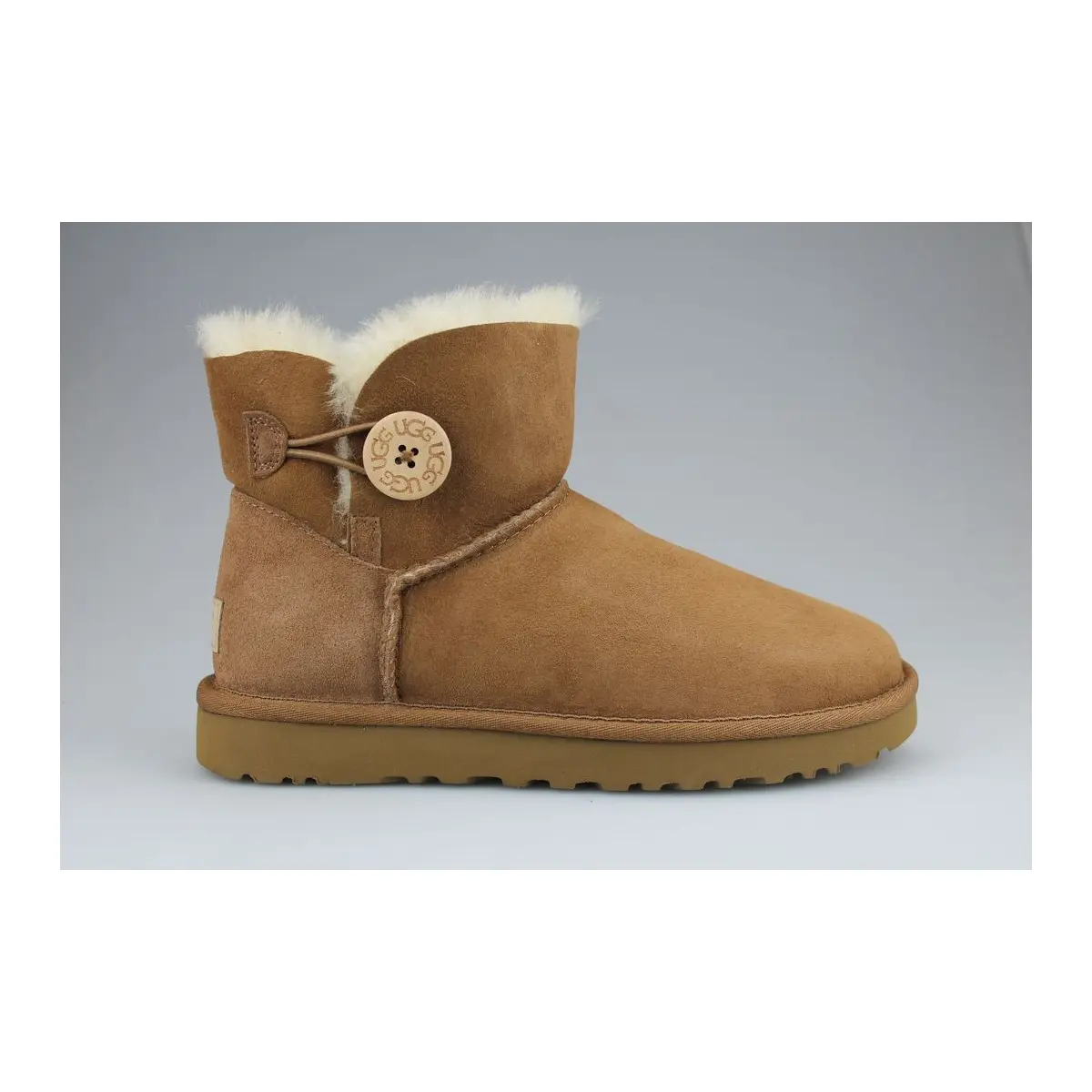Ugg W Mini Bailey Button 2 Marron