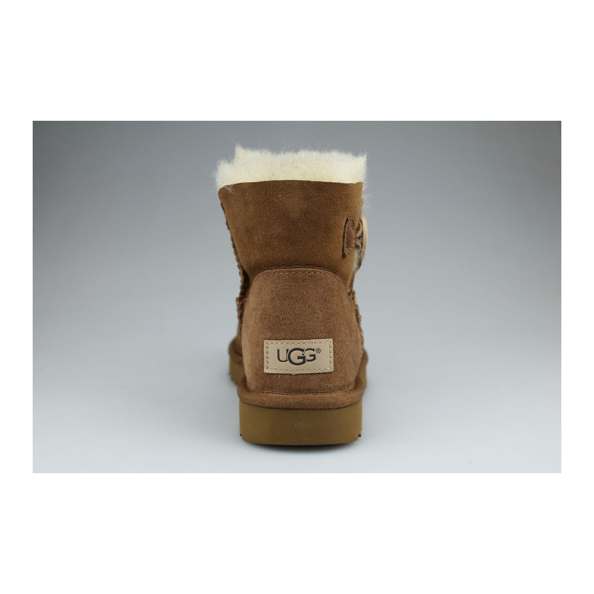 Ugg W Mini Bailey Button 2 Marron