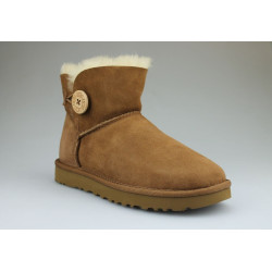Ugg W Mini Bailey Button 2 Marron