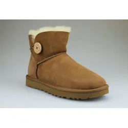 Ugg W Mini Bailey Button 2 Marron
