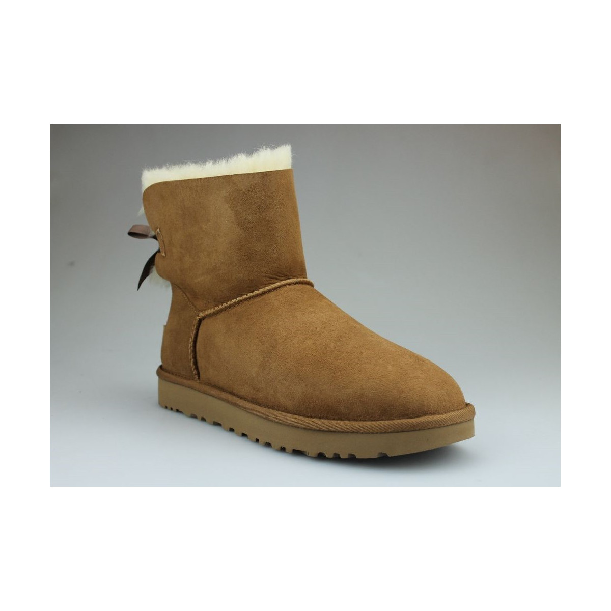 Ugg W Mini Bailey Bow 2 Marron