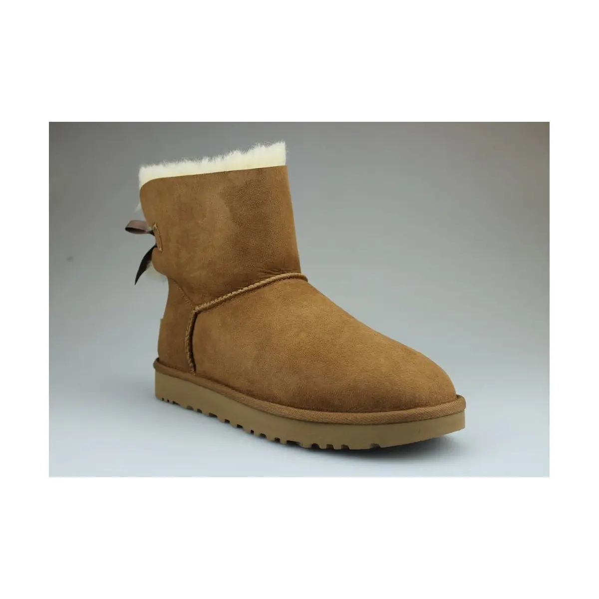 Ugg W Mini Bailey Bow 2 Marron