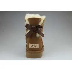 Ugg W Mini Bailey Bow 2 Marron