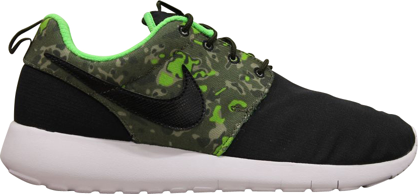 NIKE ROSHE ONE PRINT JUNIOR NOIR