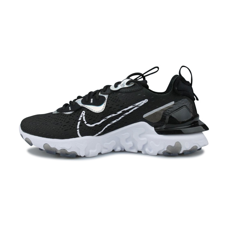 nike nsw react vision essential black women's shoe