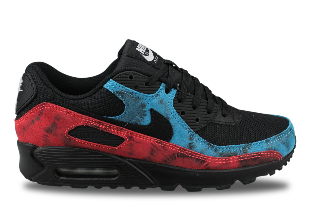 Nike Air Max 90 Black Tie-Dye Noir