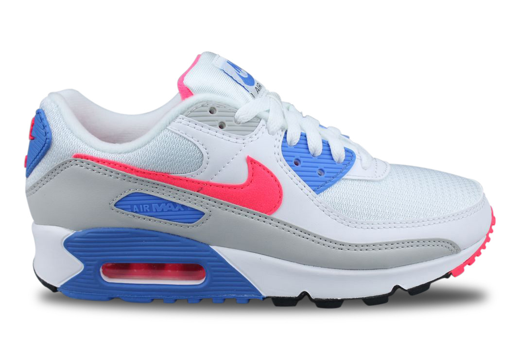 WMNS Nike Air Max 90 Hot Coral Blanc