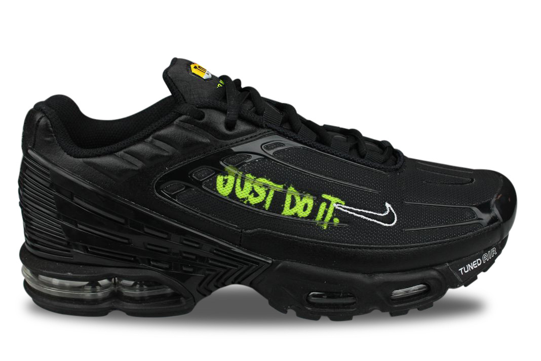 Periodo perioperatorio Matar buque de vapor Nike Air Max Plus III JUST DO IT Noir DJ6877-001 | Street Shoes Addict