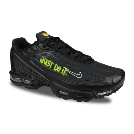 Nike Air Max Plus TN III Just Do It Noir