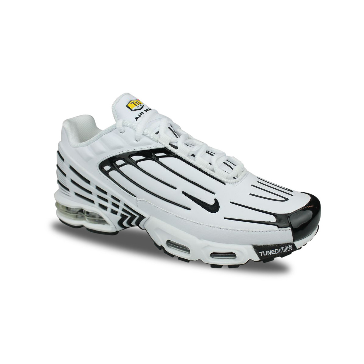Nike Air Max Plus TN III Leather OREO Blanc