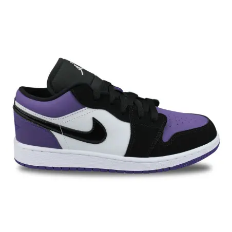 Nike Air Jordan 1 Low Court Purple Blanc