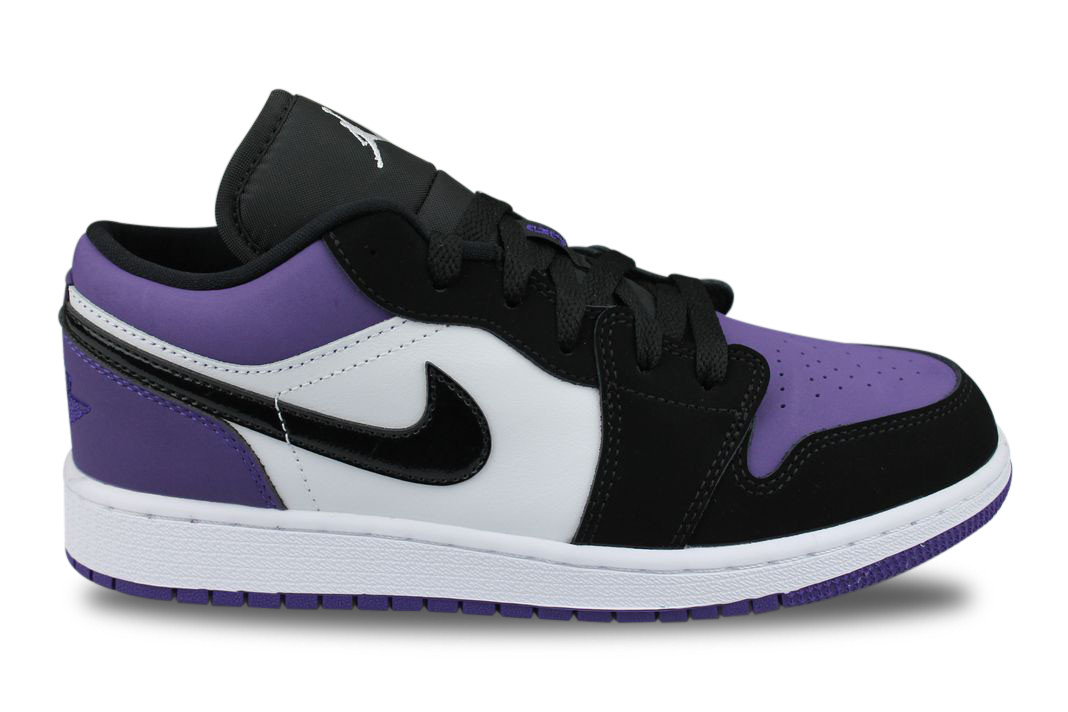 Nike Air Jordan 1 Low Court Purple Blanc