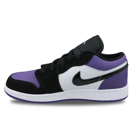 Nike Air Jordan 1 Low Court Purple Blanc