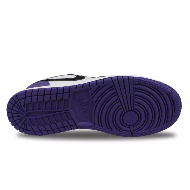 Nike Air Jordan 1 Low Court Purple Blanc