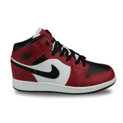 Nike Air Jordan 1 Mid Chicago Black Toe Noir