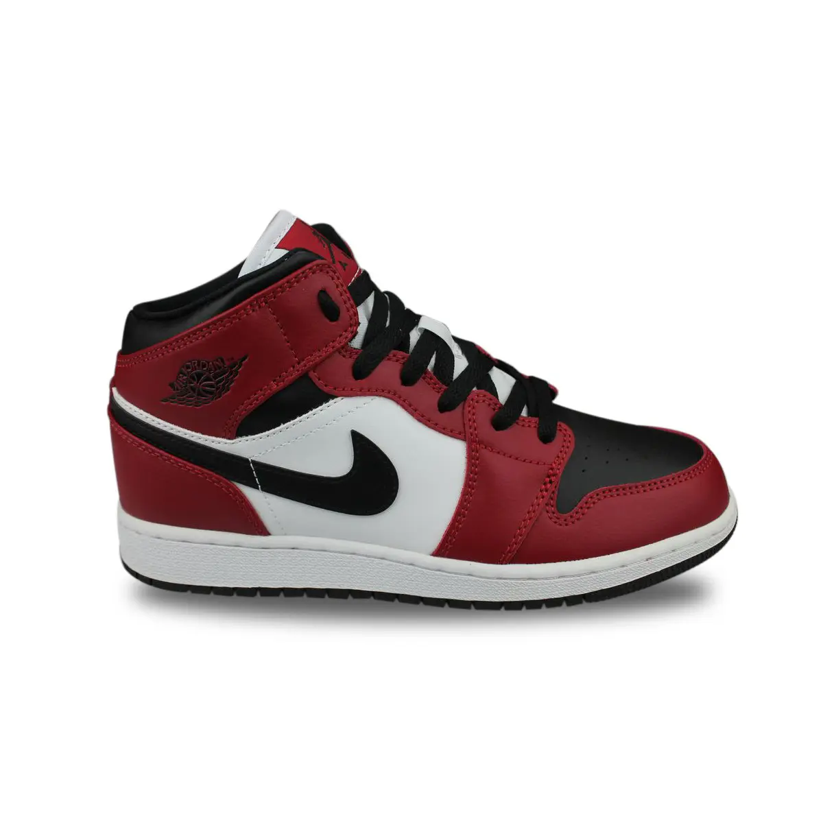 Nike Air Jordan 1 Mid Chicago Black Toe Noir