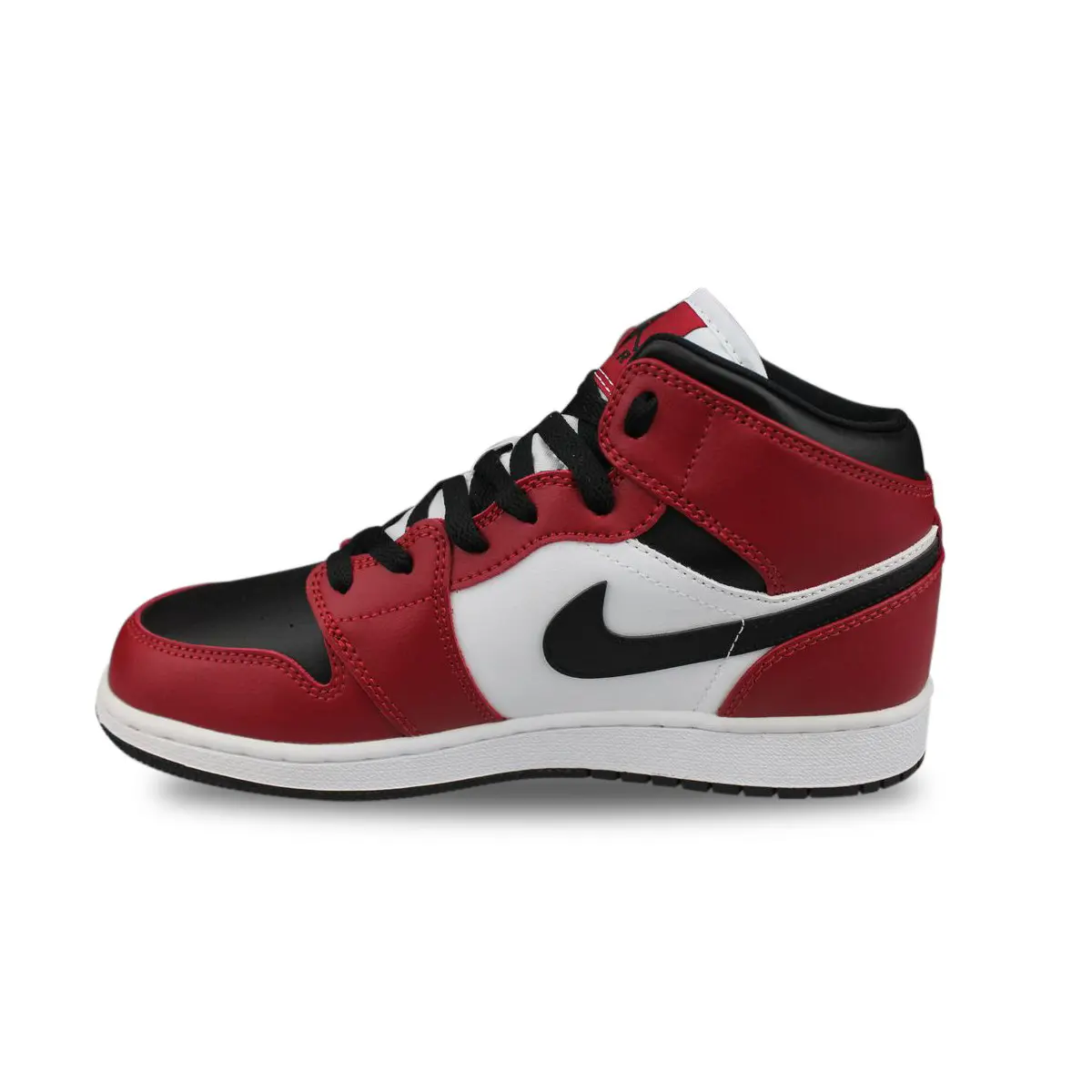 Nike Air Jordan 1 Mid Chicago Black Toe Noir