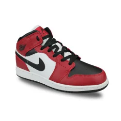 Air Jordan 1 Mid Chicago Black Toe Noir