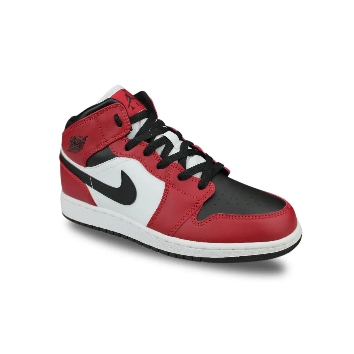 Nike Air Jordan 1 Mid Chicago Black Toe Noir