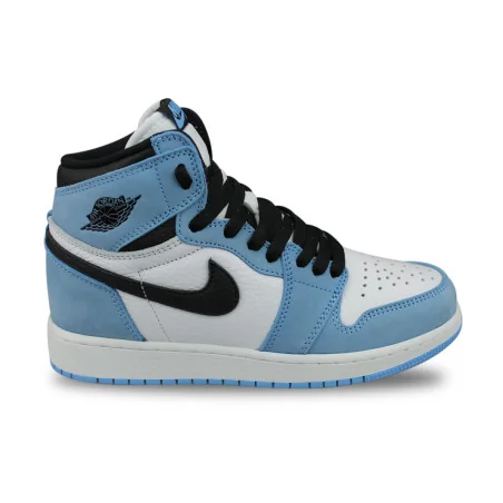 Air Jordan 1 Retro High White University Blue Black Blanc