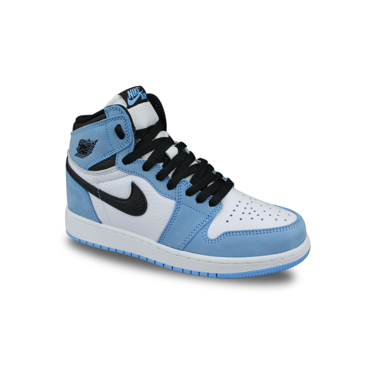 Air Jordan 1 Retro High White University Blue Blanc