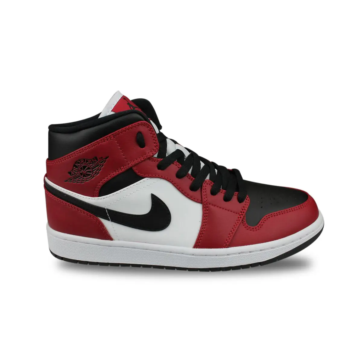 Air Jordan 1 Mid Chicago Black Toe Noir