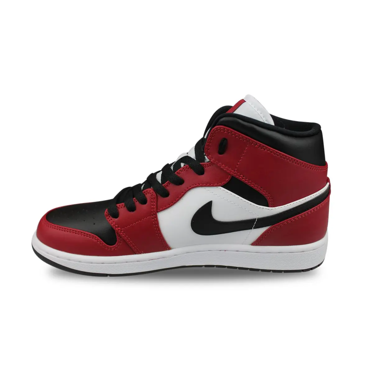 Air Jordan 1 Mid Chicago Black Toe Noir