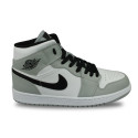 Air Jordan 1 Mid Light Smoke Grey Gris