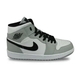 Air Jordan 1 Mid Light Smoke Grey Gris