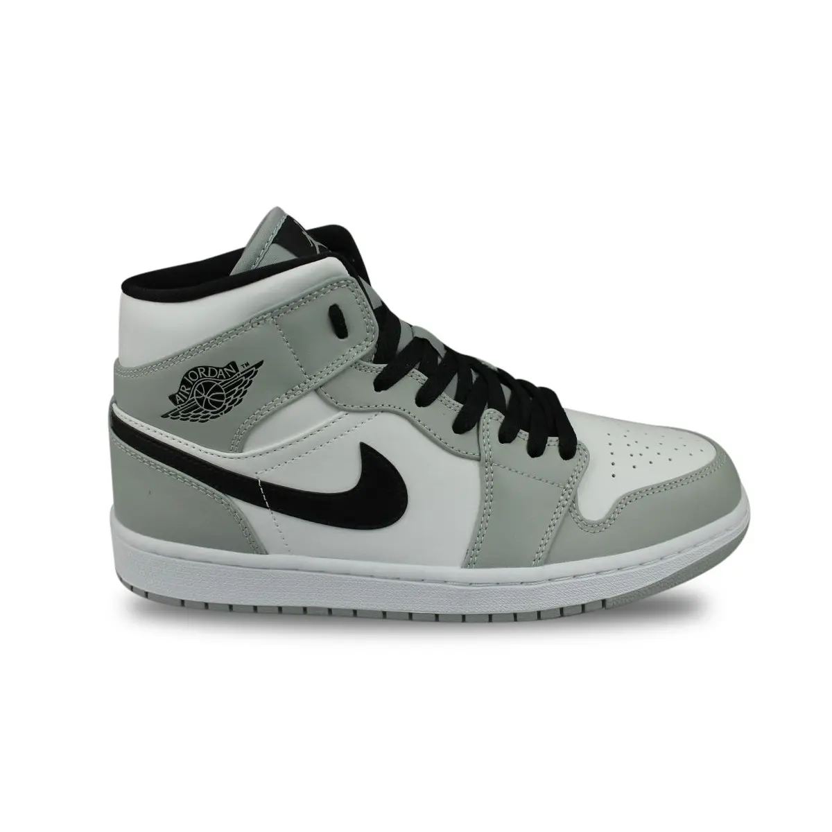 Air Jordan 1 Mid Light Smoke Grey Gris